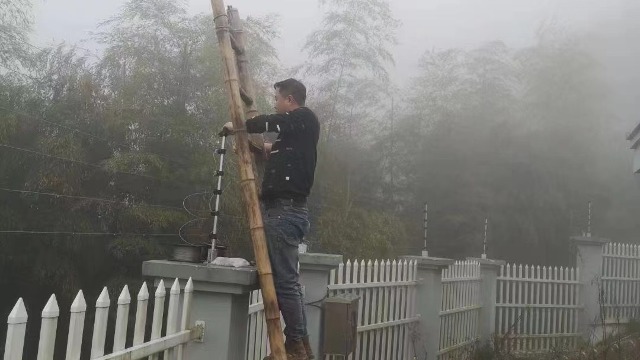 浙江横锦水库豪景水库电子围栏案例